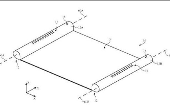 苹果又曝逆天新专利 未来或研发卷轴式移动设备